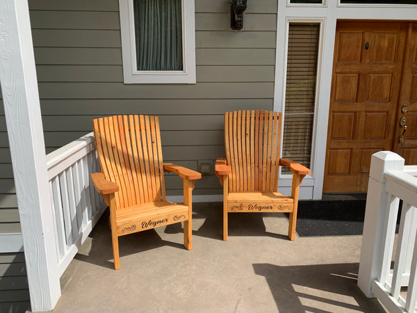 Custom Made Adirondack Chair