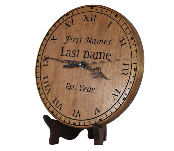 VCarve Project Plans to Create a Custom 10.75 inch Clock