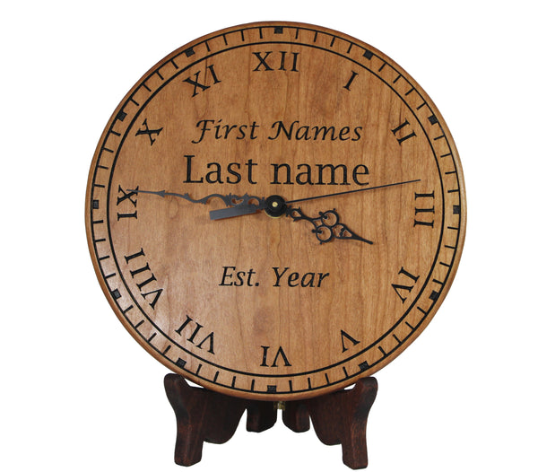 VCarve Project Plans to Create a Custom 10.75 inch Clock