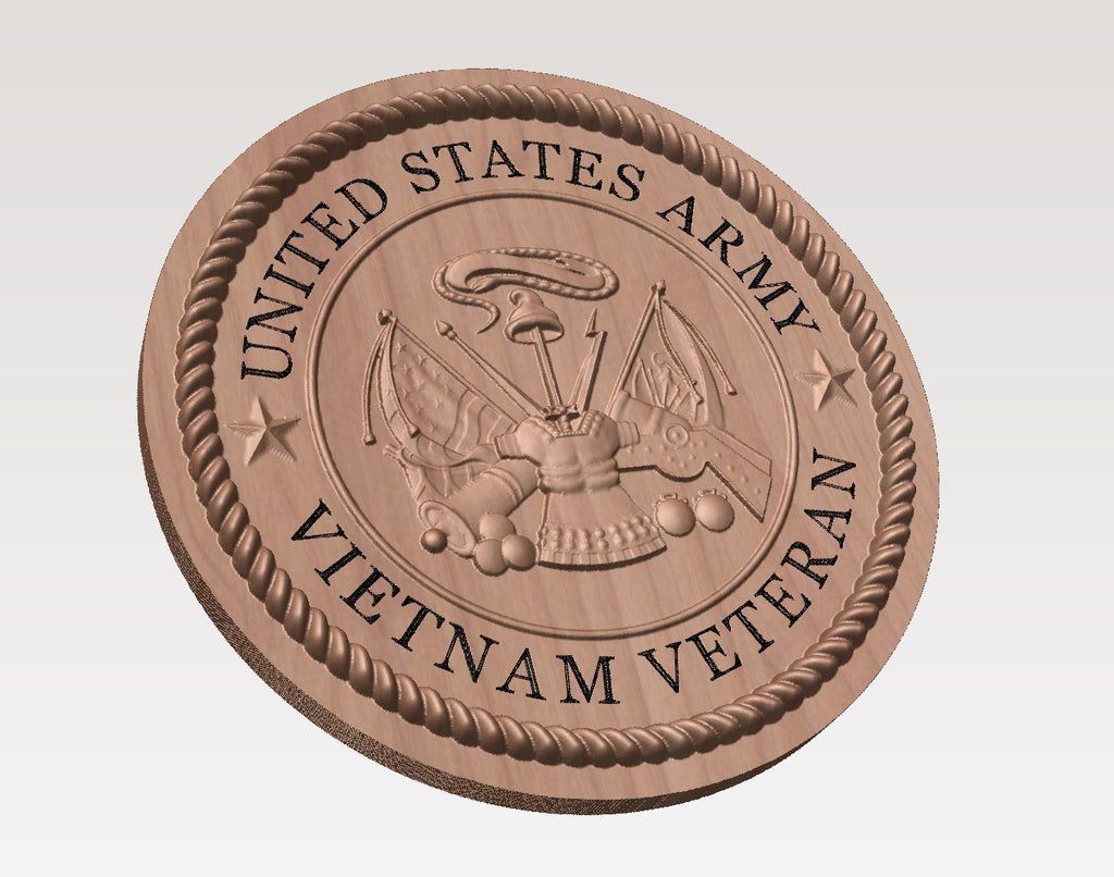 New plaque design for Army vets!
