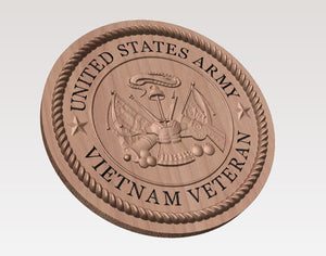 New plaque design for Army vets!